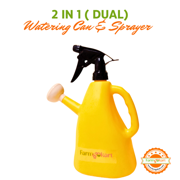 1 Ltr -Watering and Spray Dual-use Watering Can Garden Tool Watering Sprayer Bottle