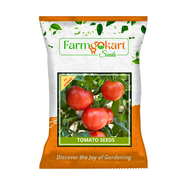 TOMATO (TAMATAR) F1-HYBRID SEEDS ROUND SHAPED  - 5 Grams (Appx Seeds count 1250 Seeds)
