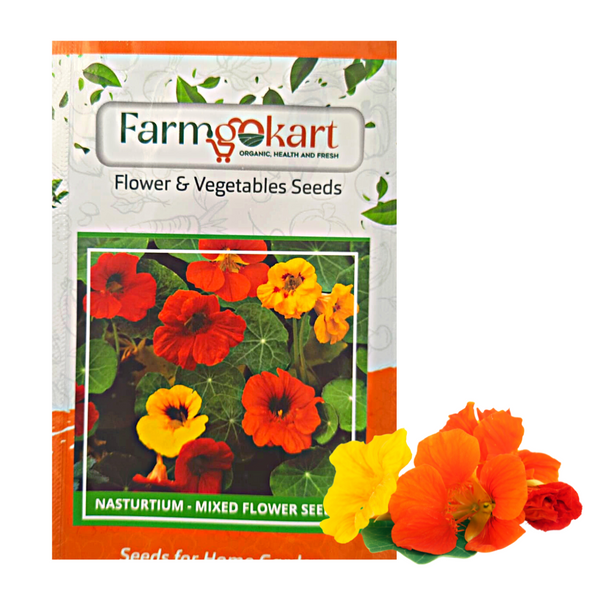 Nasturtium Mixed Flower - Pack of 20 Seeds